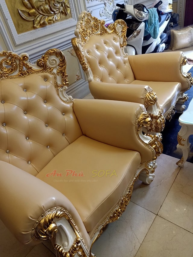 sofa da cao cấp