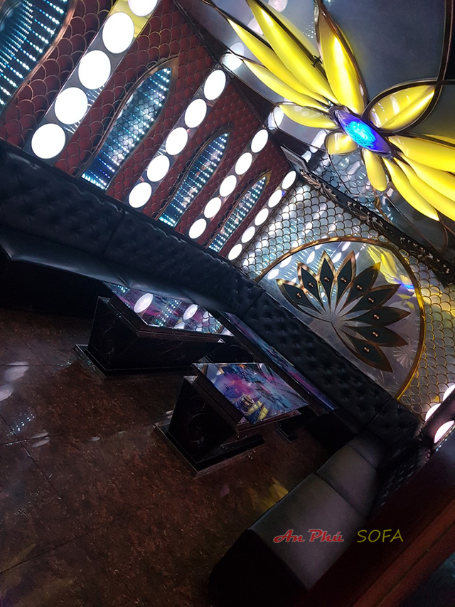 bọc ghế sofa phòng karaoke 9