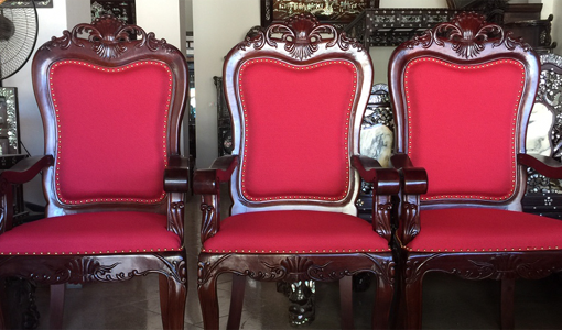 bọc ghế da tại nhà