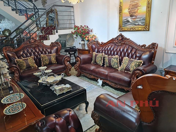 bọc ghế sofa tân cổ điển