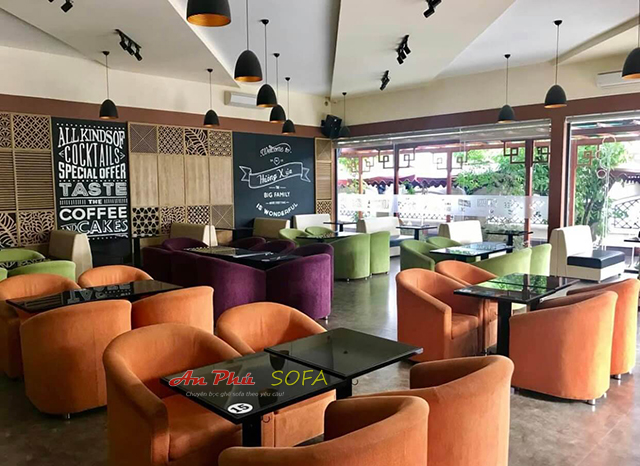 bọc nệm ghế cafe, nhà hàng tại Hà Nội