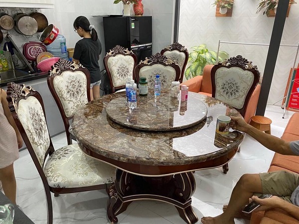 bọc lại ghế bàn ăn