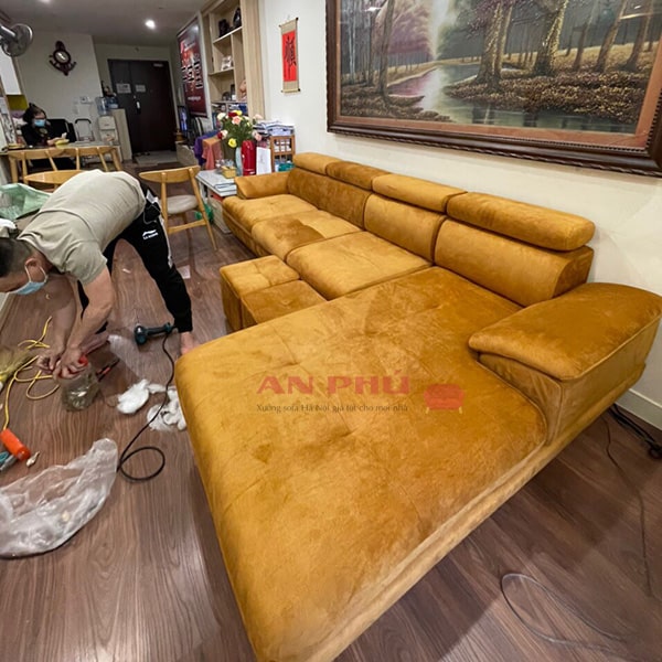 bọc sofa hà nội tại nhà