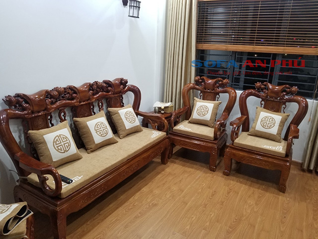 nệm sofa gỗ cao cấp