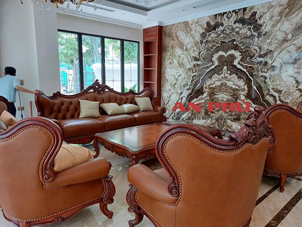 ghế gỗ bọc đệm